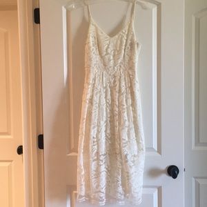 Ivory Lace Dress